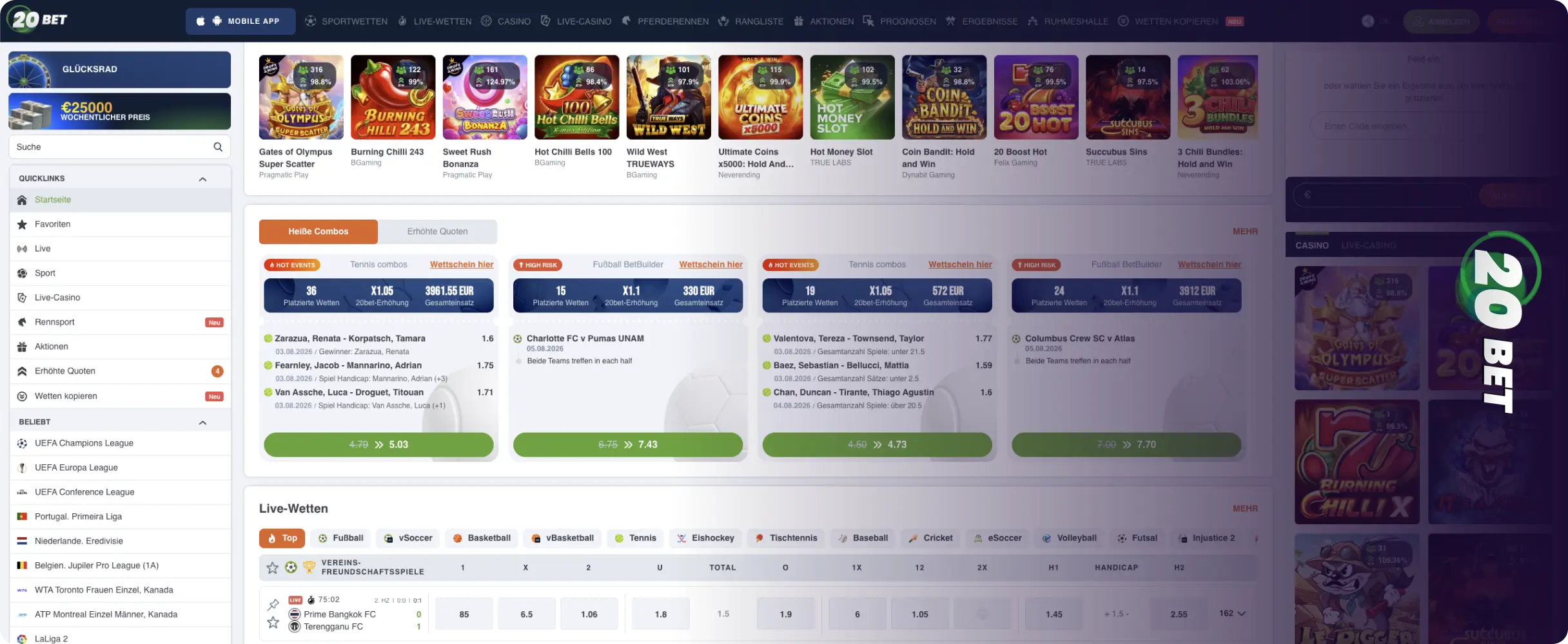 20Bet Online-Casino 20Bet Online-Casino